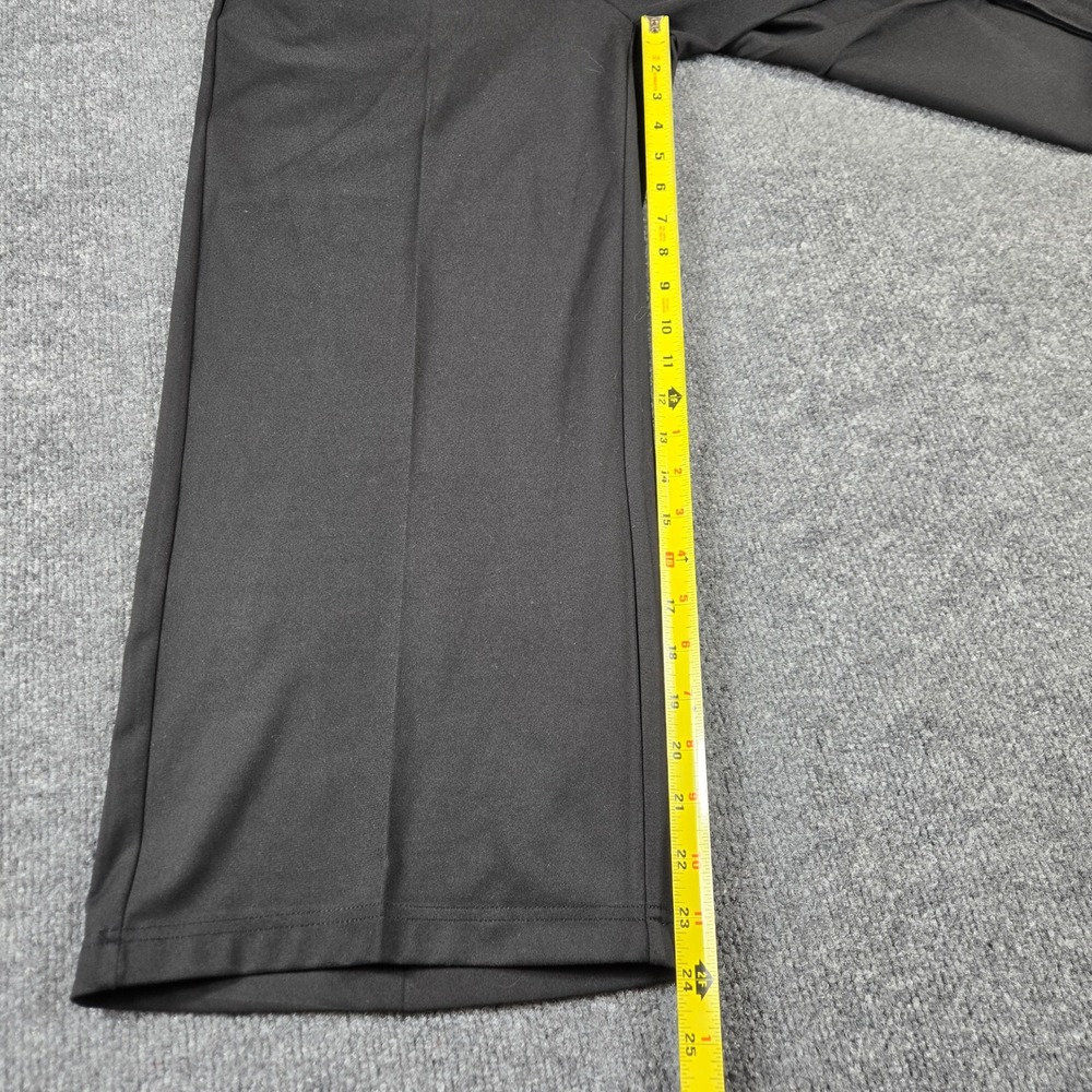 Joes & CO. Wide Leg Tie Waist Pants Womens L Black Stretch Trousers - Picture 11 of 13